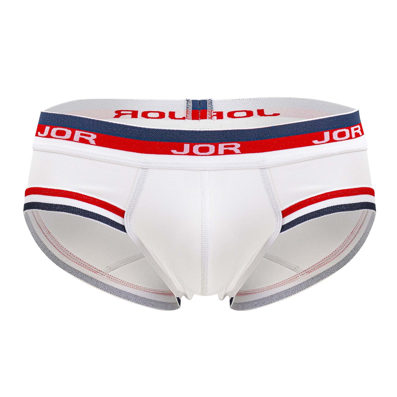 White Jor Sailor Brief 2062 underwear by CITYBOYZ★USA, showcasing comfortable fit and classic style.