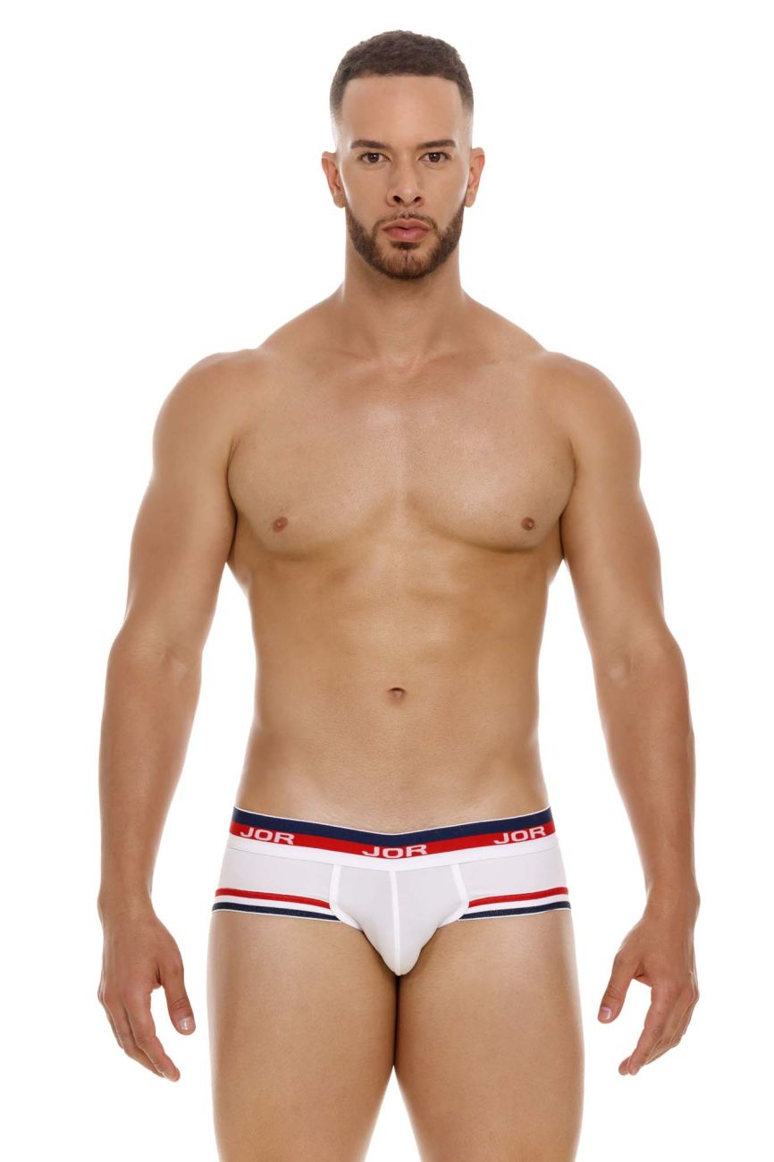 White Jor Sailor Brief 2062 underwear by CITYBOYZ★USA, featuring a comfortable fit and classic style.