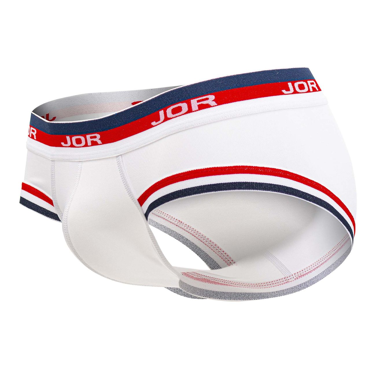 White CITYBOYZ★USA Jor Sailor Brief 2062 underwear with comfortable fit and sleek design, shown on a flat surface.