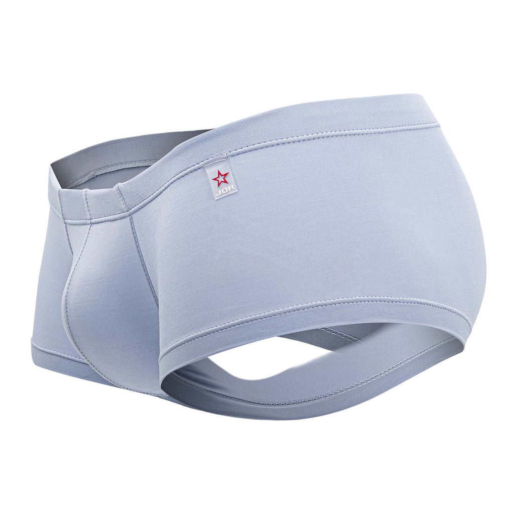 Sky blue CITYBOYZ★USA Jor Orion Trunk 2069 men's underwear, shown laid flat with waistband and snug fit, highlighting comfort and style.