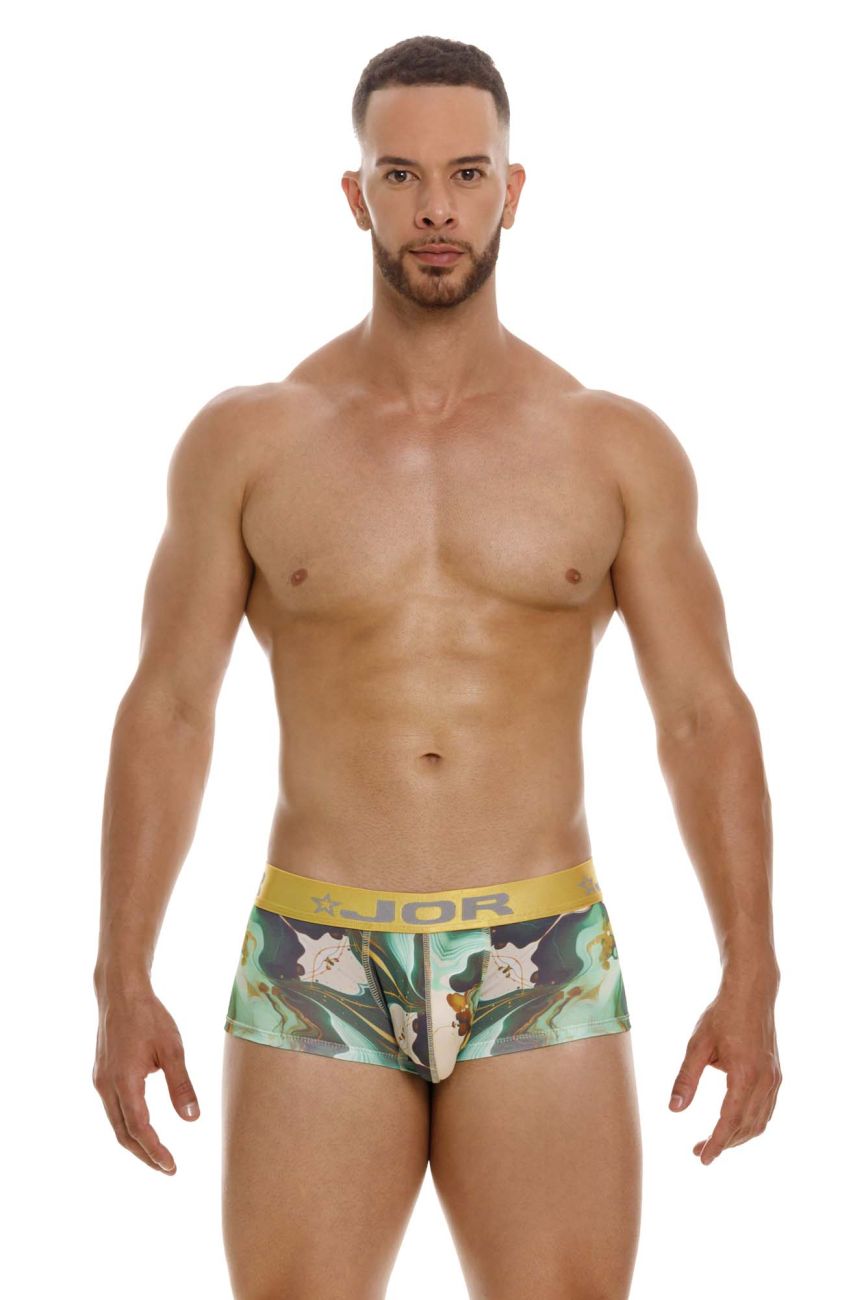 CityBOYZ USA Jor Dublin Trunks 2080 underwear with printed design, showcasing premium comfort and modern style.
