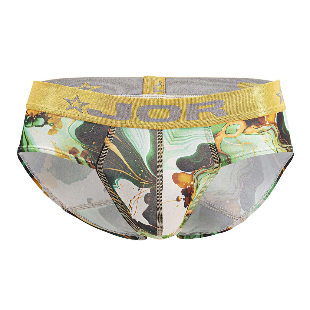 Printed CITYBOYZ USA Jor Dublin Brief underwear for men, featuring a comfortable fit and stylish design.