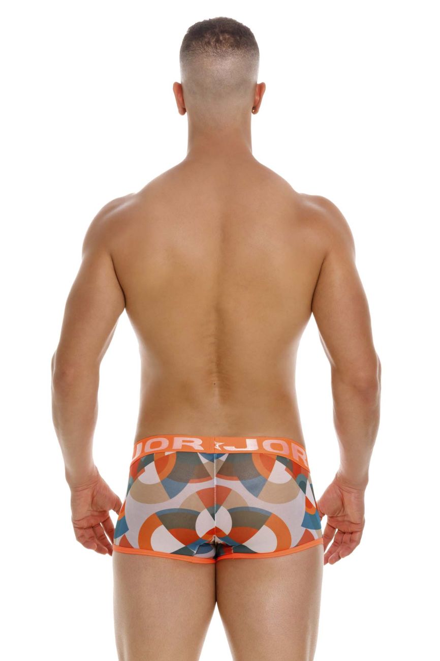 Printed Jor Boreal Trunk 2092 underwear from CITYBOYZ★USA featuring colorful patterns and a snug fit.