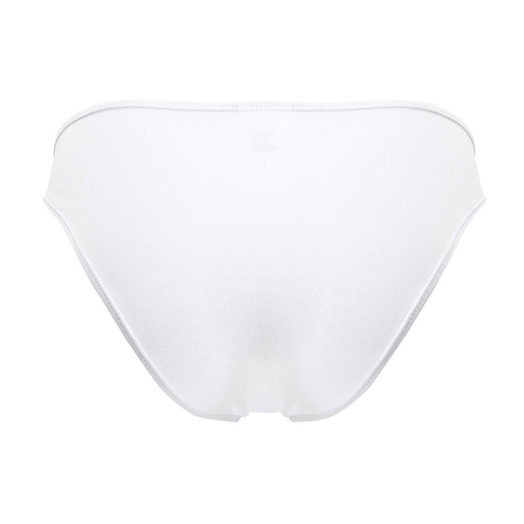 White Jor Magnus bikini-style underwear by CITYBOYZ★USA, featuring smooth fabric and comfortable fit.