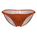 Red CITYBOYZ★USA swim brief for men, Jor Travel Swim Bikini, showcasing a sleek, fitted design perfect for swimming and beachwear.