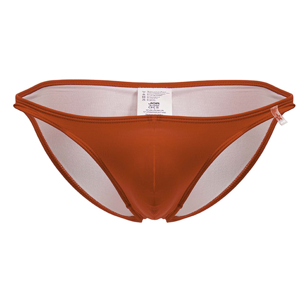 Red CITYBOYZ★USA swim brief for men, Jor Travel Swim Bikini, showcasing a sleek, fitted design perfect for swimming and beachwear.