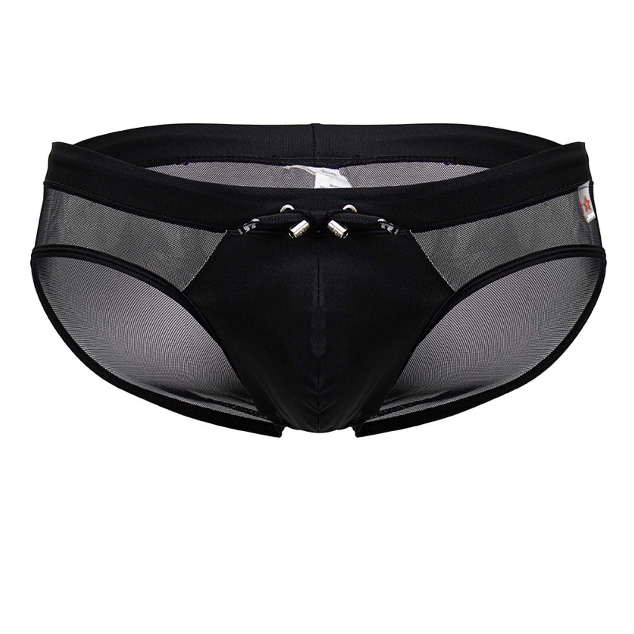 Black Jor Mystic men's swim brief by CITYBOYZ★USA, showcasing sleek swimwear design with a fitted style.