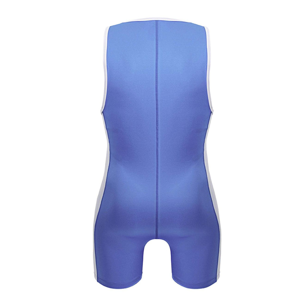 Turquoise Jor Fighter men's activewear singlet by CITYBOYZ★USA, featuring a snug fit and athletic design for workout and training.
