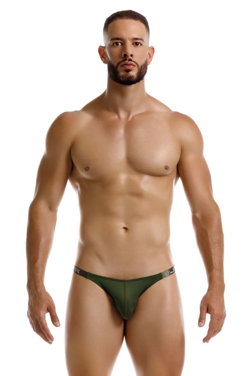 Green men's thong underwear from CITYBOYZ★USA, Jor Eros Thong 2235, showcasing a comfortable fit and sleek design.