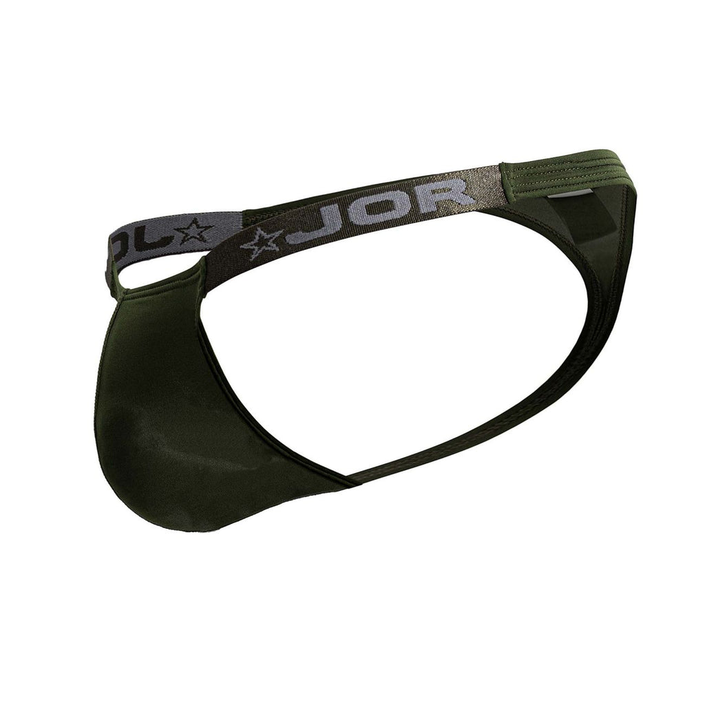 Green Jor Eros Thong 2235 by CITYBOYZ USA, comfortable men's underwear with sleek fit and minimal coverage.