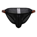 Black Jor Frost Bikini men's briefs by CITYBOYZ USA, featuring a sleek fit and minimal design for comfort and style.