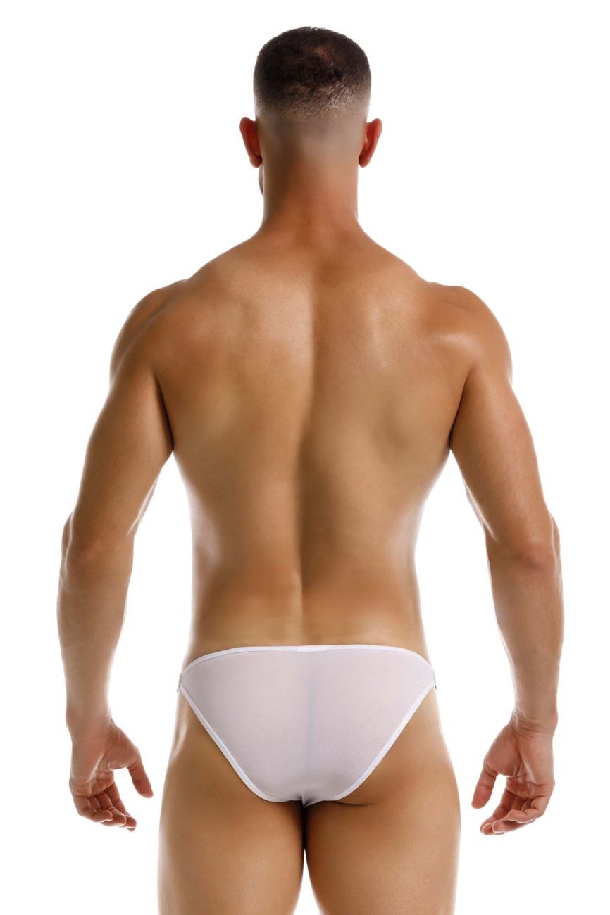 White Jor Frost Bikini men's briefs by CITYBOYZ USA, featuring a sleek fit and comfortable bikini underwear design.