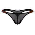 Black Jor Frost Thong by CITYBOYZ★USA featuring sheer mesh fabric and comfortable fit.