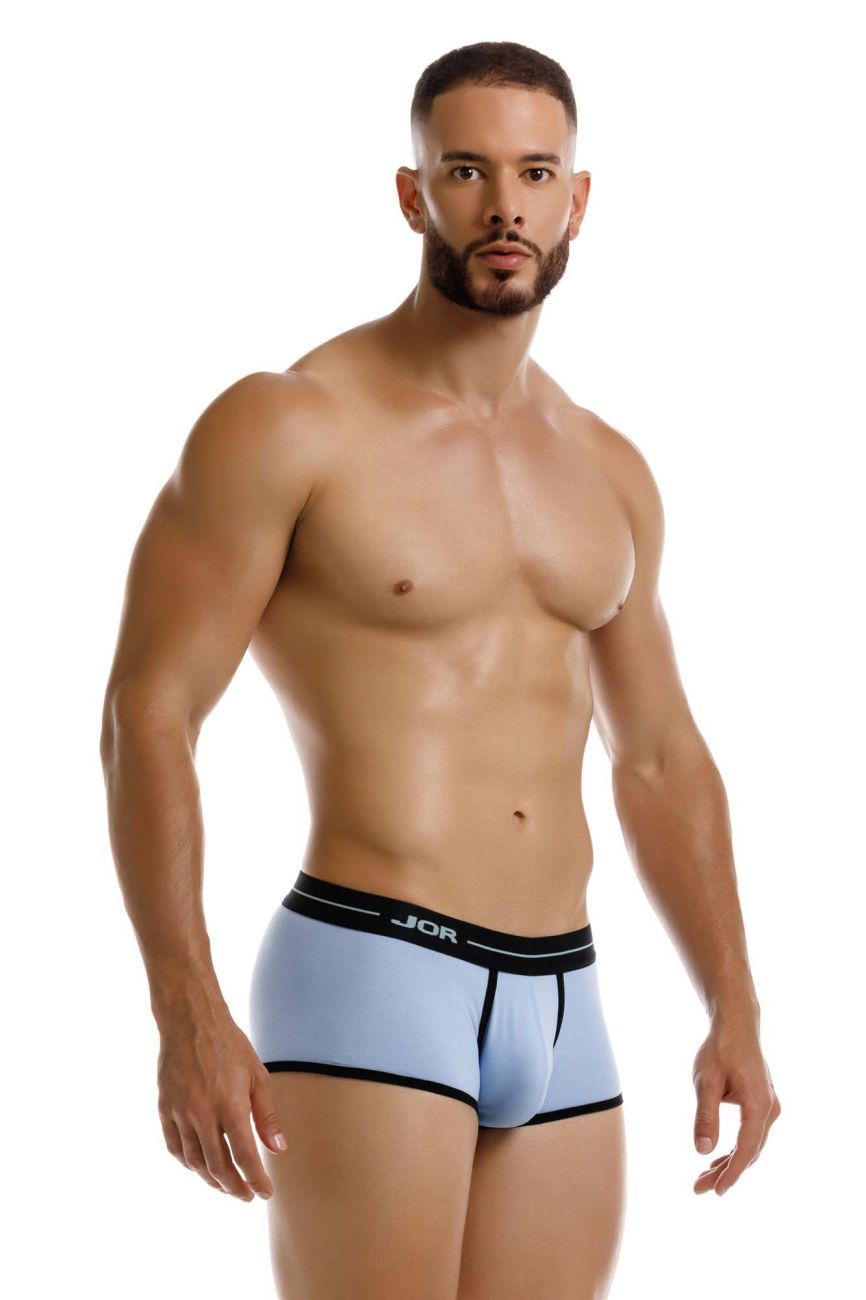 Blue Jor Astra trunk by CITYBOYZ★USA, showcasing stylish and comfortable men's underwear with a sleek fit.