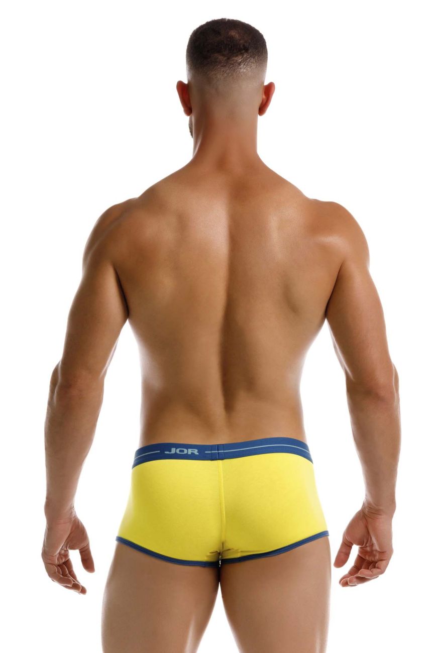 Yellow Jor Astra Trunk by CITYBOYZ★USA featuring a comfortable fit and stylish design, displayed on a plain background.