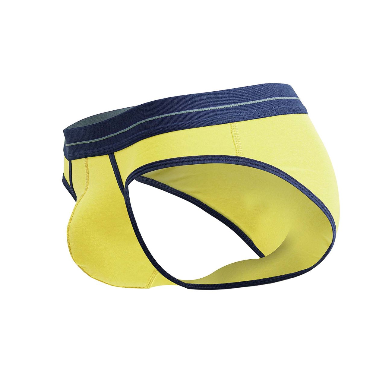 Yellow men's Jor Astra Brief from CITYBOYZ★USA, showcasing a comfortable and stylish underwear design.