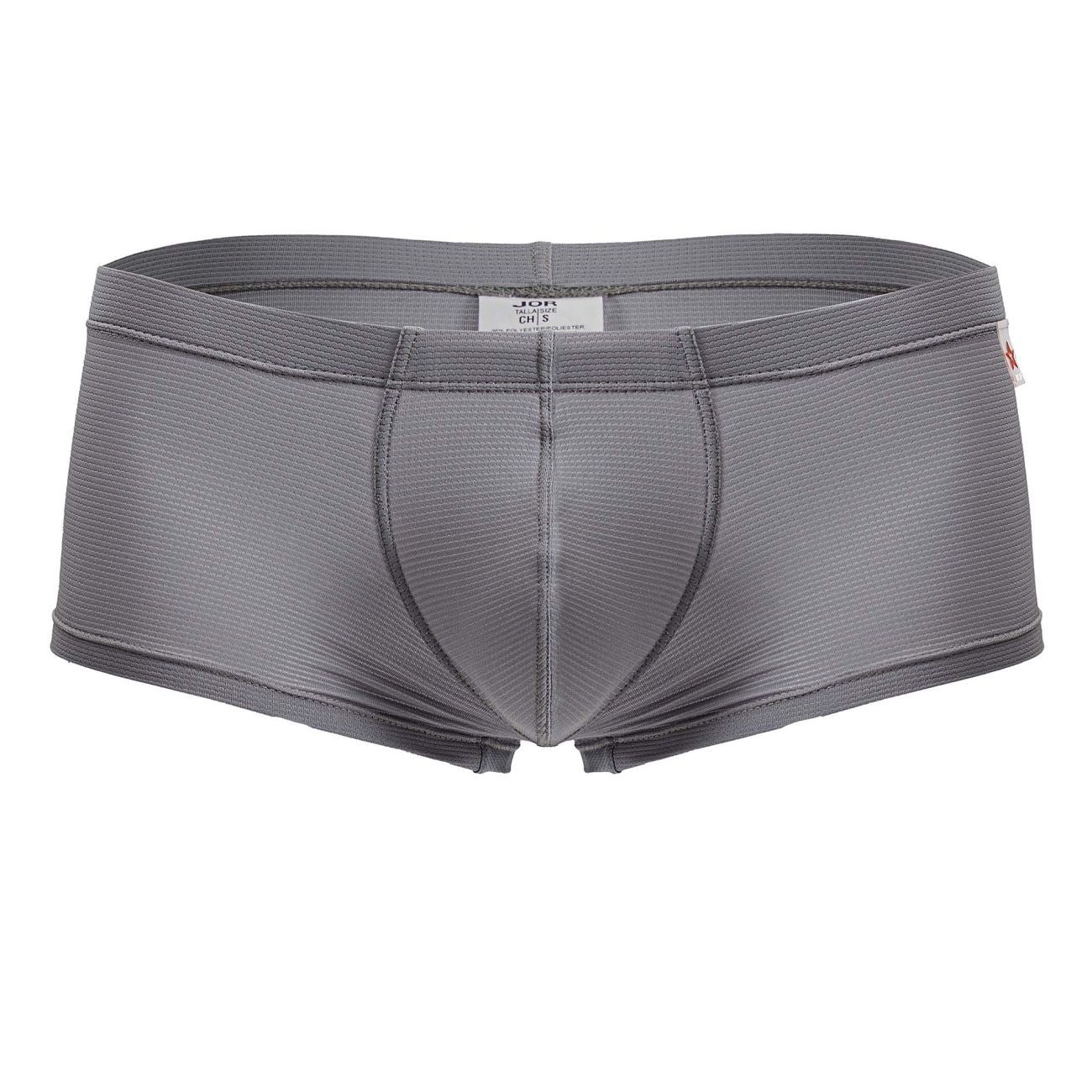 Gray Jor Cosmo Trunk by CITYBOYZ★USA, comfortable men's underwear with a snug fit and soft fabric, shown on a white background.