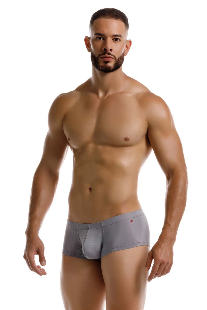 Gray Jor Cosmo Trunk by CITYBOYZ★USA, men's underwear trunks with a comfortable fit and supportive design.