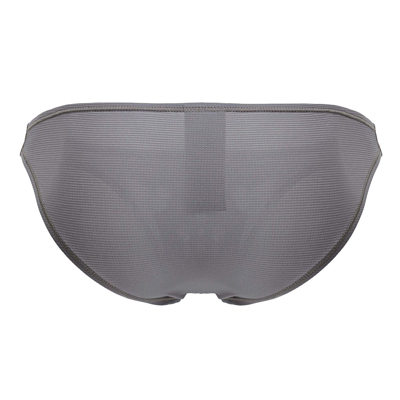 Gray Jor Cosmo men's bikini underwear by CITYBOYZ★USA featuring a sleek, fitted style with minimal coverage.