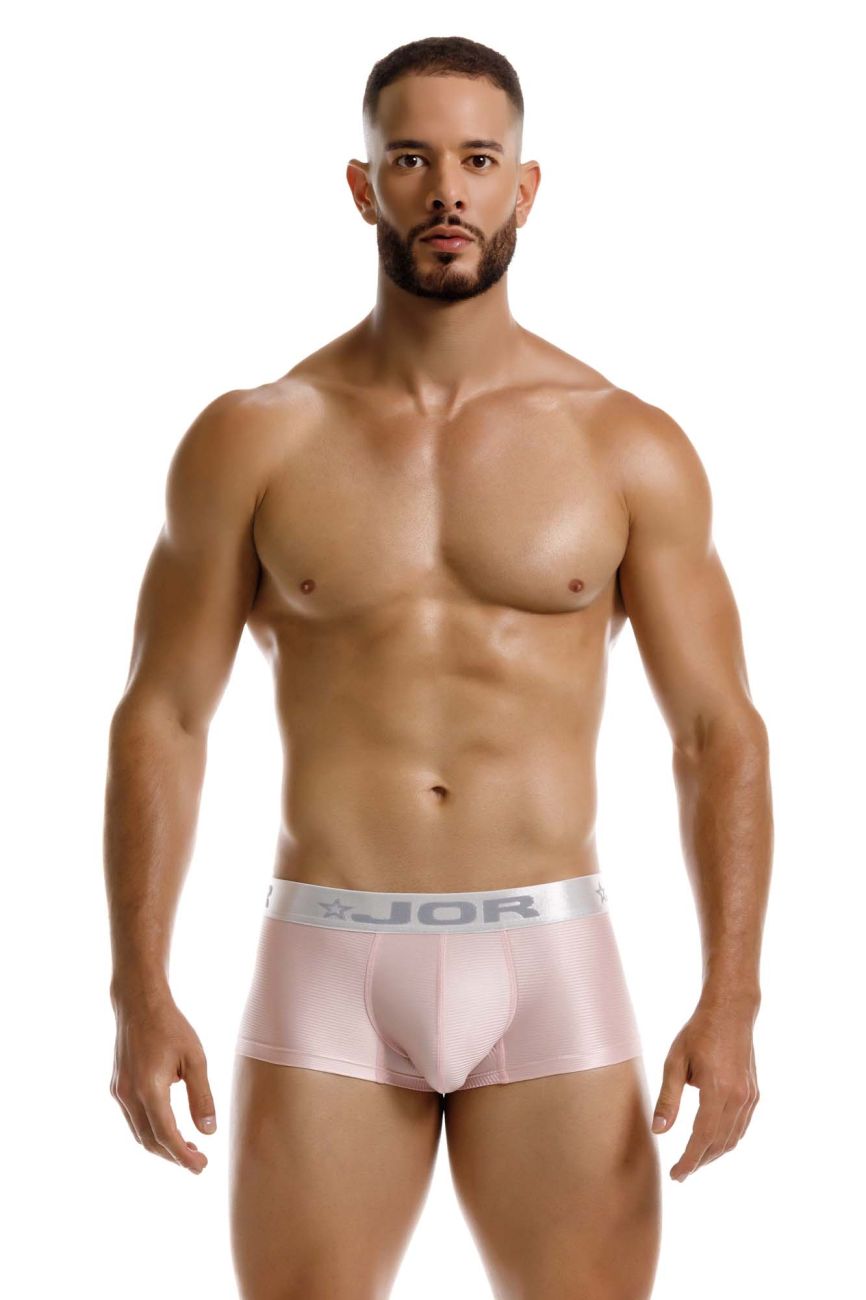 Pink CITYBOYZ★USA Jor Bright Trunk for men, showcasing stylish comfort with a sleek fit and soft fabric.