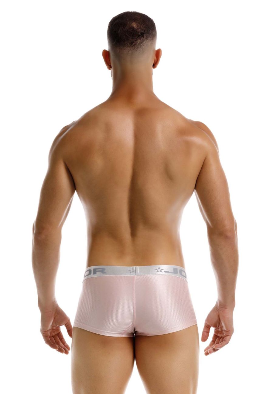 Pink CITYBOYZ★USA Jor Bright Trunk for men, showcasing stylish comfort with a snug fit and smooth fabric.