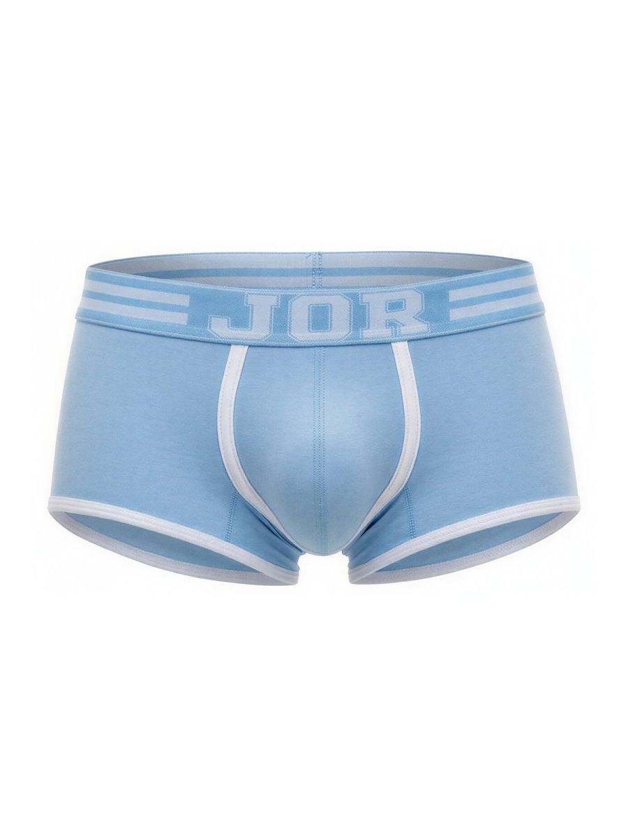 Blue CITYBOYZ★USA Jor College Trunks 2320 men's underwear displayed on a mannequin.