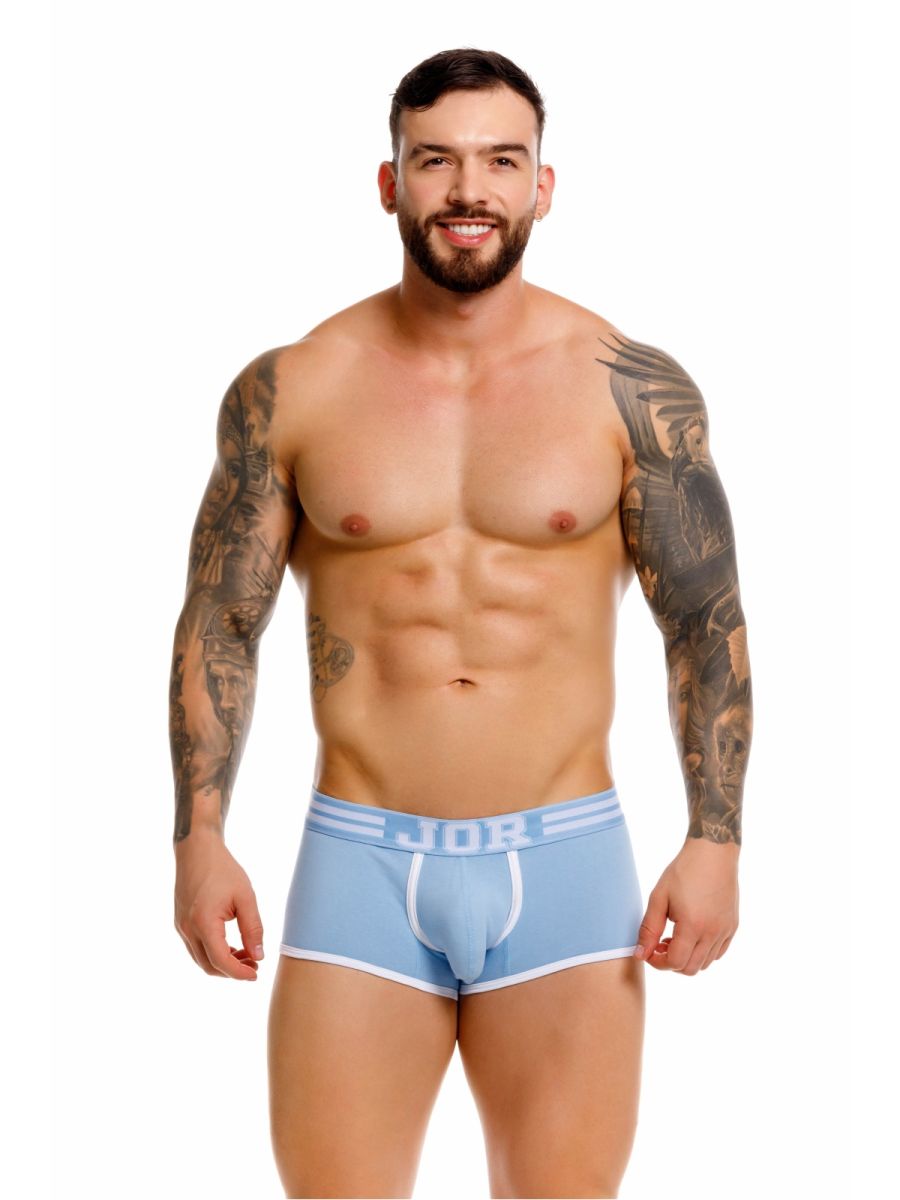 Blue Jor College Trunks 2320 by CITYBOYZ★USA, premium men's underwear, showcasing the comfortable fit and stylish design.
