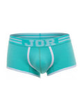 Mint green Jor College Trunks 2320 by CITYBOYZ★USA, premium men's underwear with a snug fit and comfortable waistband.