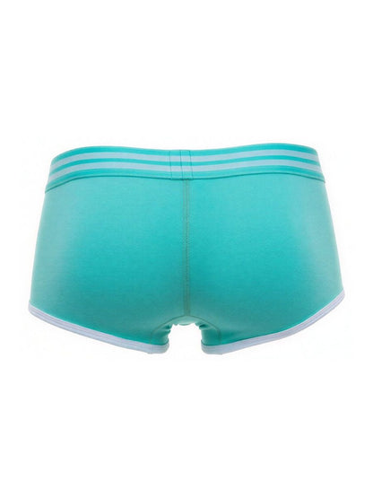 Mint green JOR College Trunks 2320 by CITYBOYZ★USA, featuring sturdy design and classic trunk style, photographed from the front.