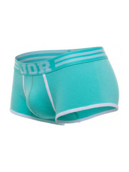 Mint green CITYBOYZ★USA Jor College Trunk 2320 with sturdy handles and metal latches, designed for stylish storage and travel.