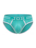 Mint green men's brief from CITYBOYZ★USA, Jor College Brief 2321, featuring a comfortable waistband and smooth fabric.