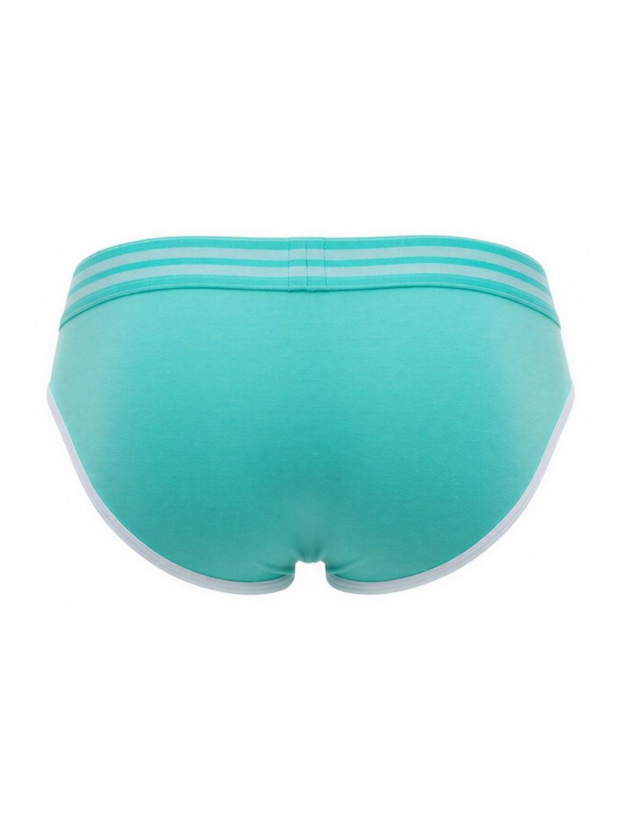 Mint green men's briefs from CITYBOYZ USA, Jor College Brief 2321, featuring a comfortable fit and premium fabric.