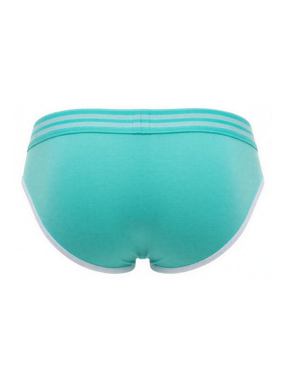 Mint green Jor College Brief by CITYBOYZ★USA, featuring a comfortable fit and classic design.