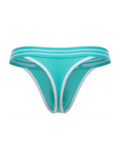 Mint green Jor College Thong 2323 by CITYBOYZ★USA, featuring soft fabric and minimal design, displayed on a neutral background.