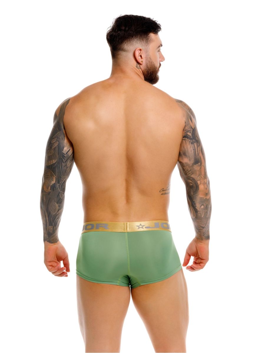 Green CITYBOYZ★USA Jor Soho Trunk 2326 men's underwear with comfortable fit and stylish design, shown in the product image.