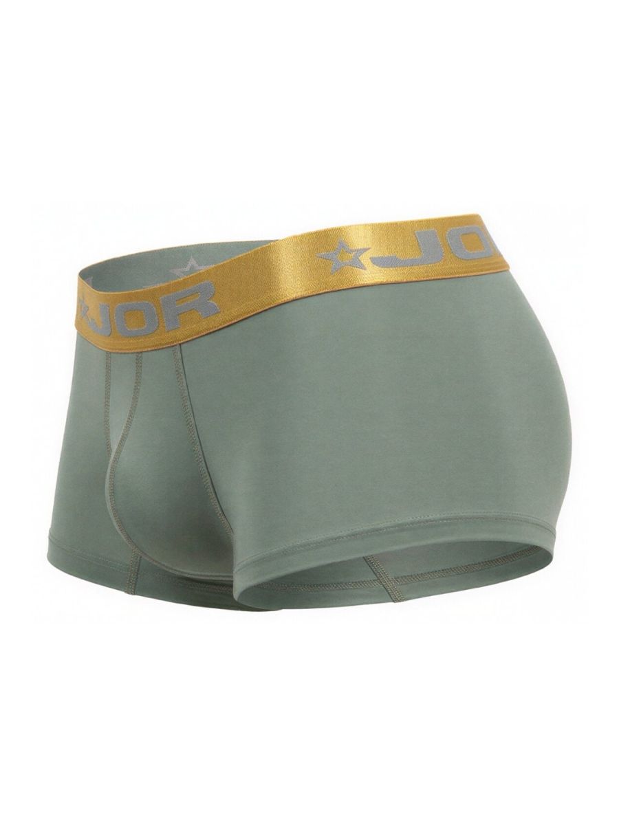 Green CITYBOYZ USA Jor Soho Trunk 2326 men's underwear with a snug fit and comfortable waistband.