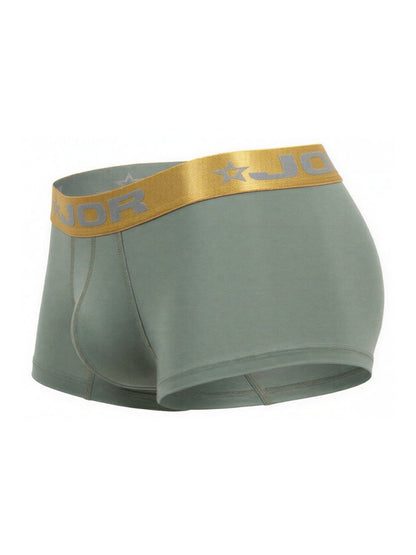 Green Jor Soho Trunk 2326 by CITYBOYZ★USA showing durable fabric construction and sturdy handles.