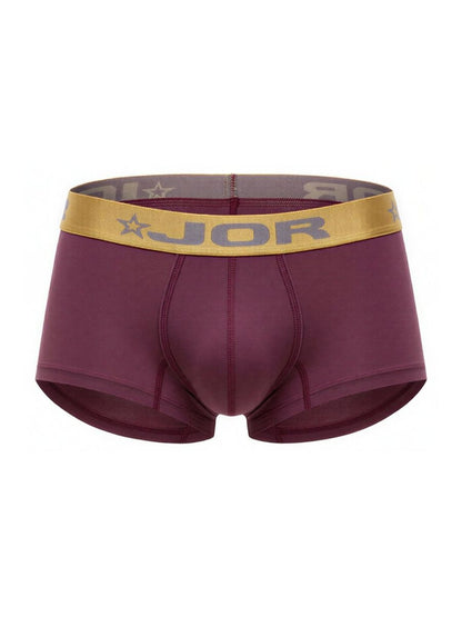 CityBOYZ USA Jor Soho Trunk 2326 in wine color, showcasing its stylish design and sturdy construction.