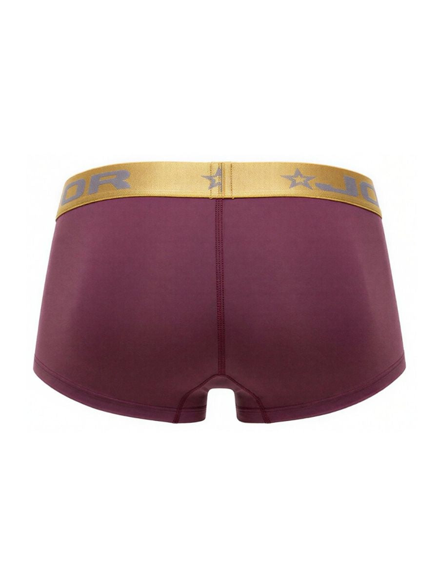 Wine-colored men's trunk from CITYBOYZ★USA, Jor Soho Trunk 2326, featuring a comfortable fit and sleek design.