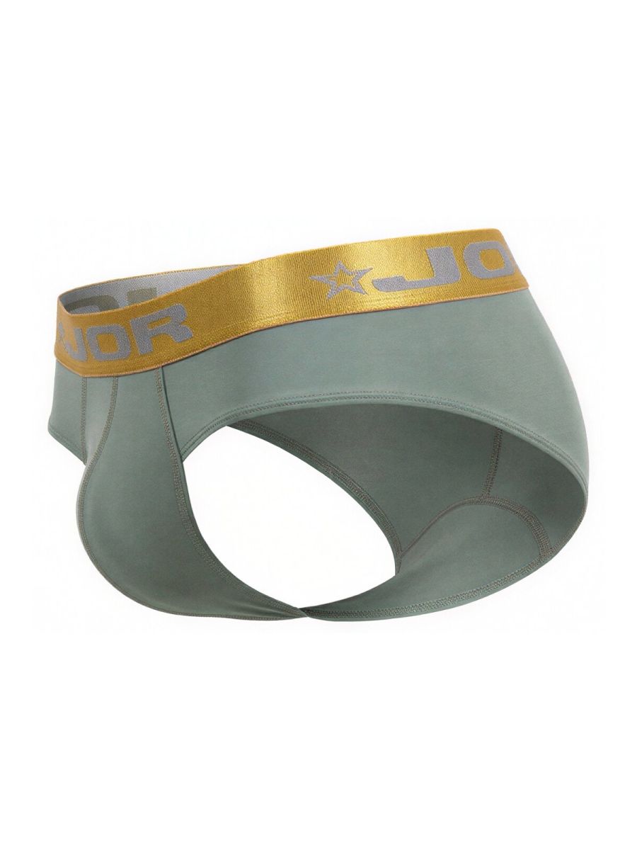 Green CITYBOYZ USA Jor Soho Brief trunk with comfortable fit and stylish design, shown on a model.