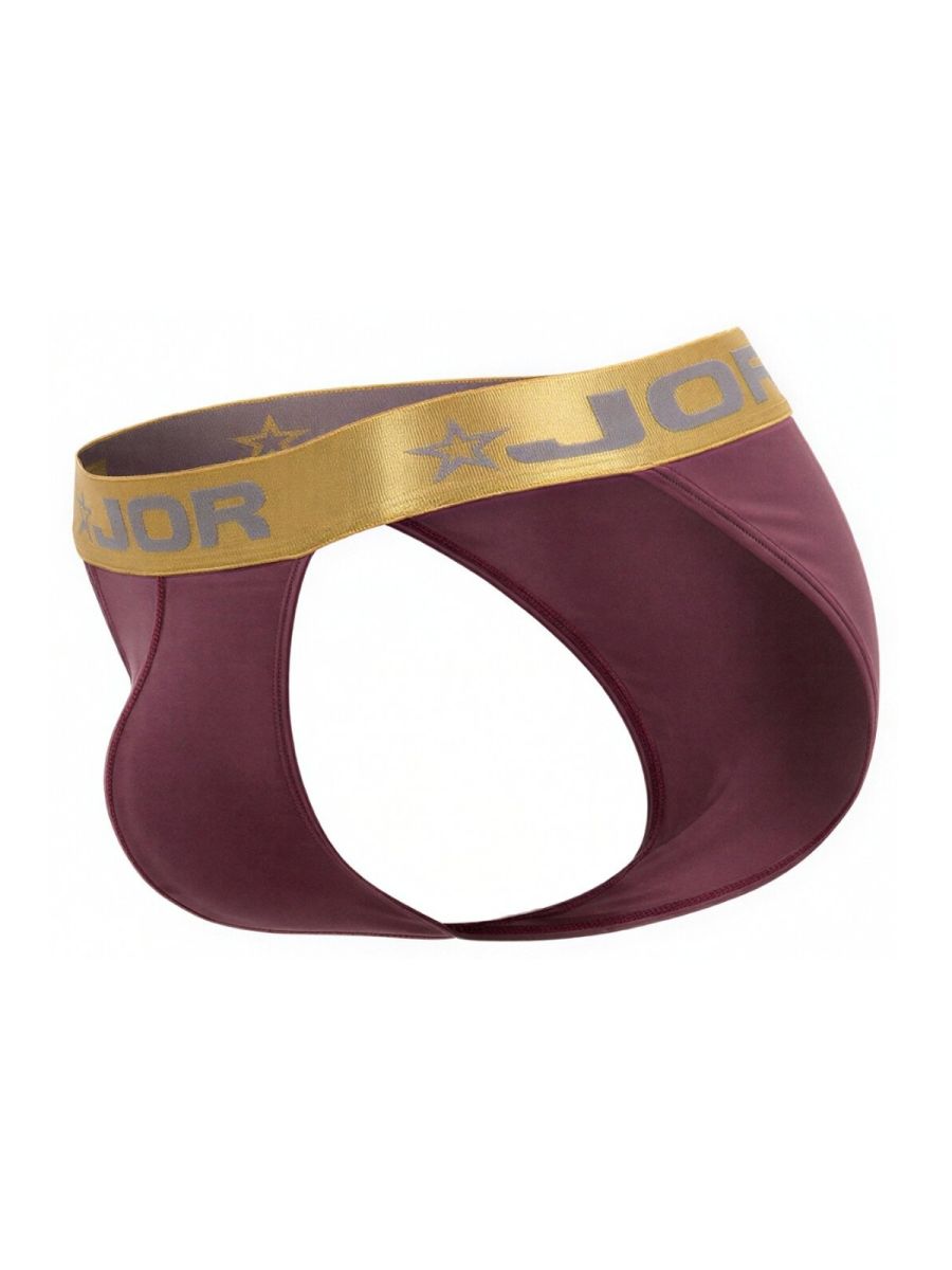 CITYBOYZ★USA Jor Soho Bikini trunk in wine color, showcasing stylish men’s swimwear with comfortable fit and modern design.