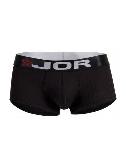 Black CITYBOYZ★USA Jor Cronos Trunk 2330 boxer briefs displayed on a model, showing the fit and waistband details.