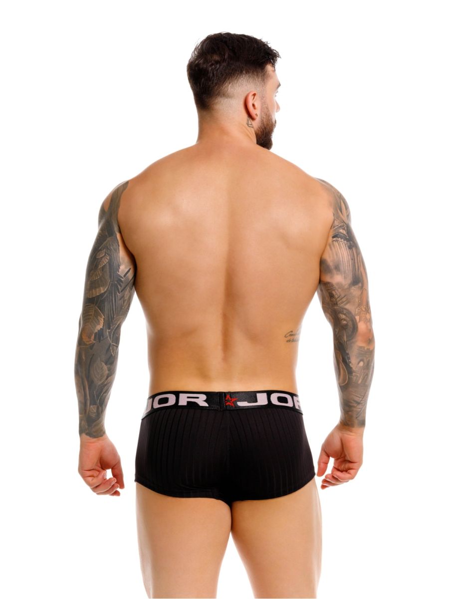 Black Jor Cronos Trunk 2330 boxer brief by CITYBOYZ USA featuring a sleek design and comfortable fit.