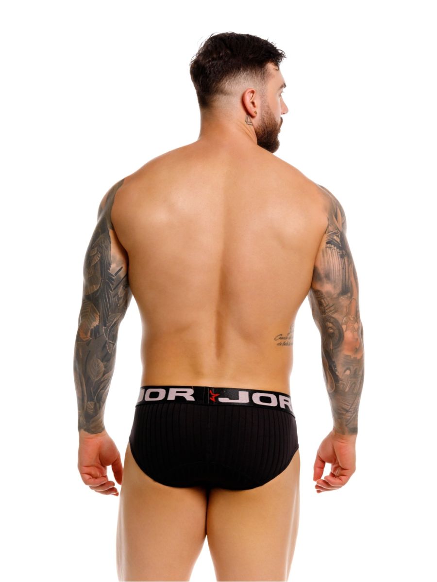 Black Jor Cronos Brief 2331 by CITYBOYZ★USA, men's premium underwear featuring a snug fit and comfortable waistband.