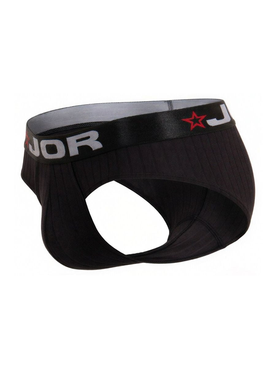 Black Jor Cronos Brief 2331 by CITYBOYZ★USA, premium men's underwear, close-up of sleek, comfortable brief design.