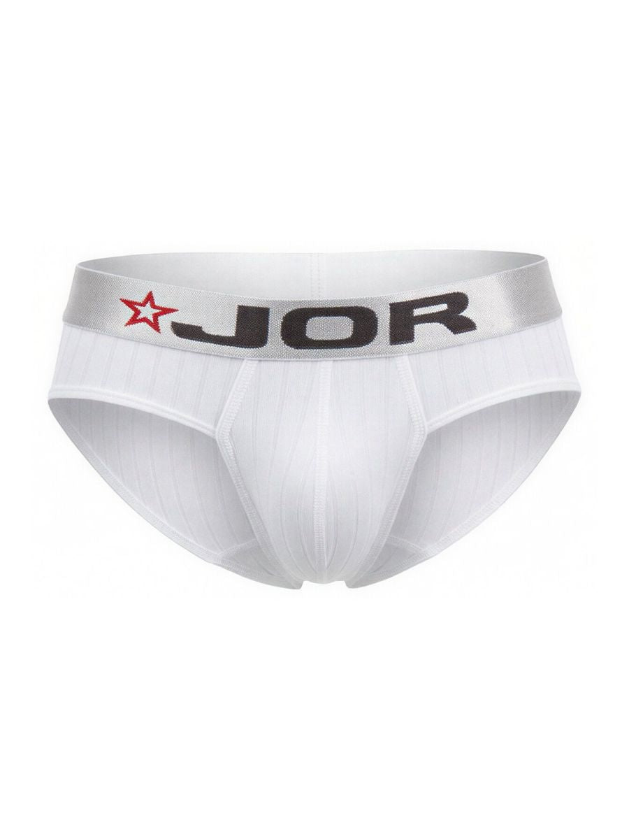 White men's brief from CITYBOYZ★USA, Jor Cronos 2331 premium underwear with a snug fit and comfortable waistband.