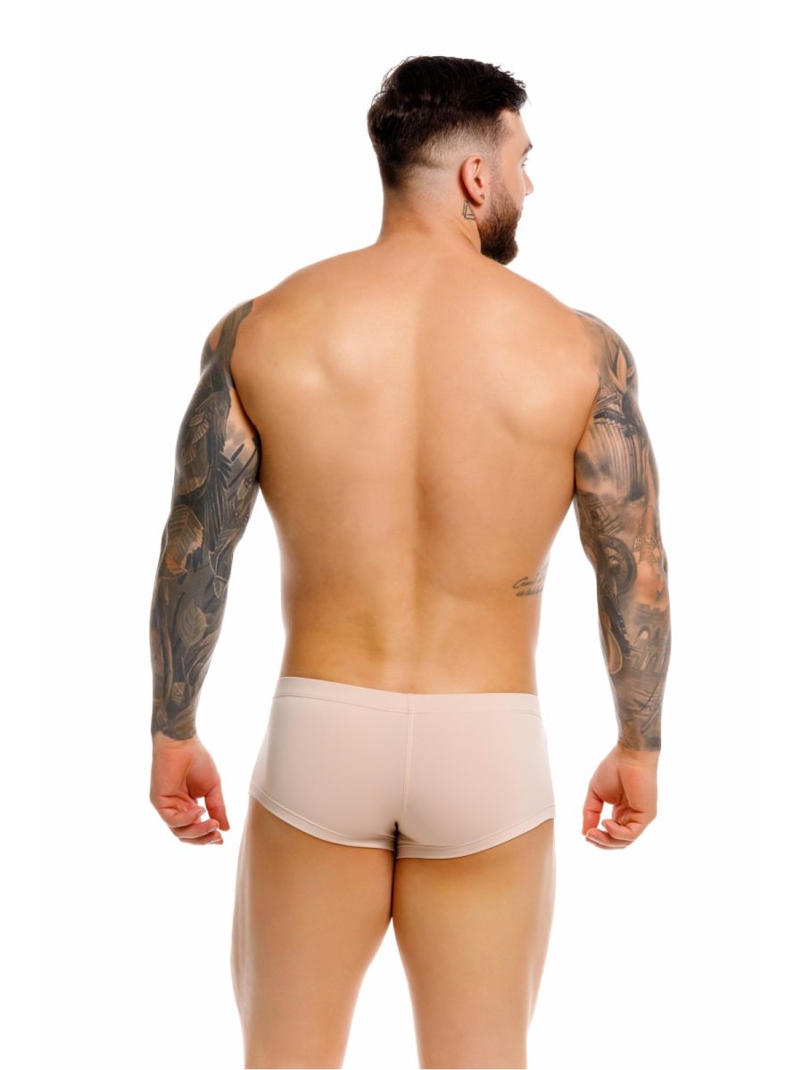 Beige Jor Invisible Trunk by CITYBOYZ★USA, men's comfort underwear with seamless design and soft fabric.