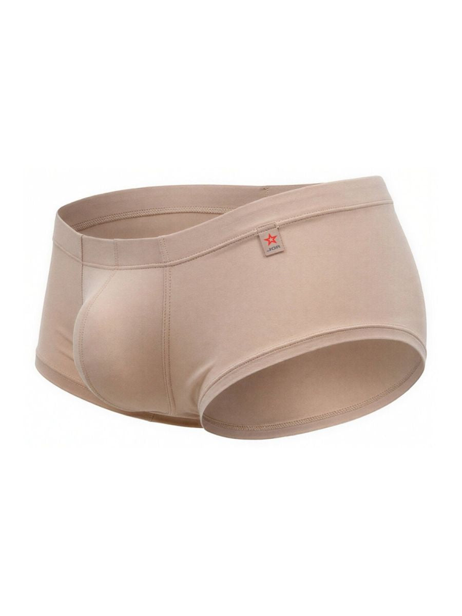 Beige Jor Invisible Trunk by CITYBOYZ USA, men's comfortable underwear with seamless fit and soft fabric.