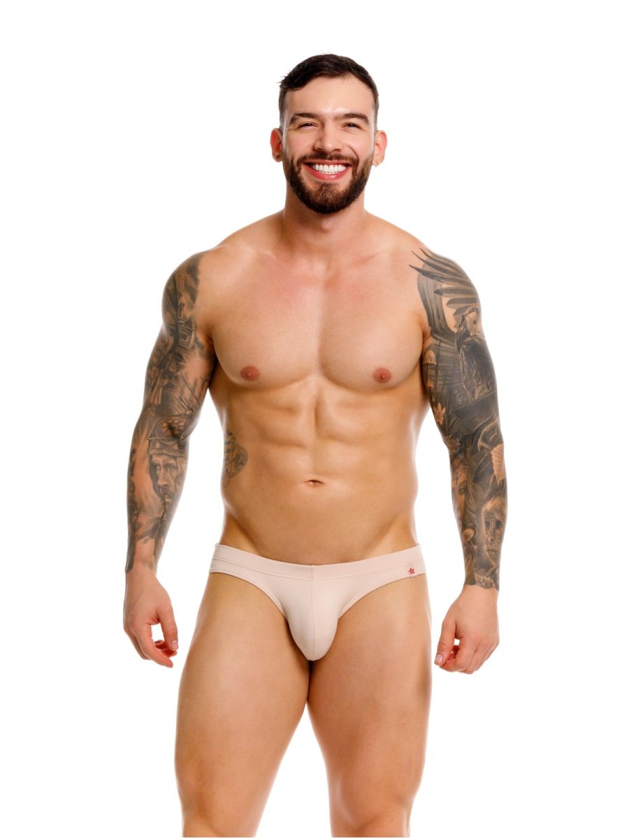 Beige Jor Invisible Thong for men by CITYBOYZ★USA featuring seamless comfort and minimal design.