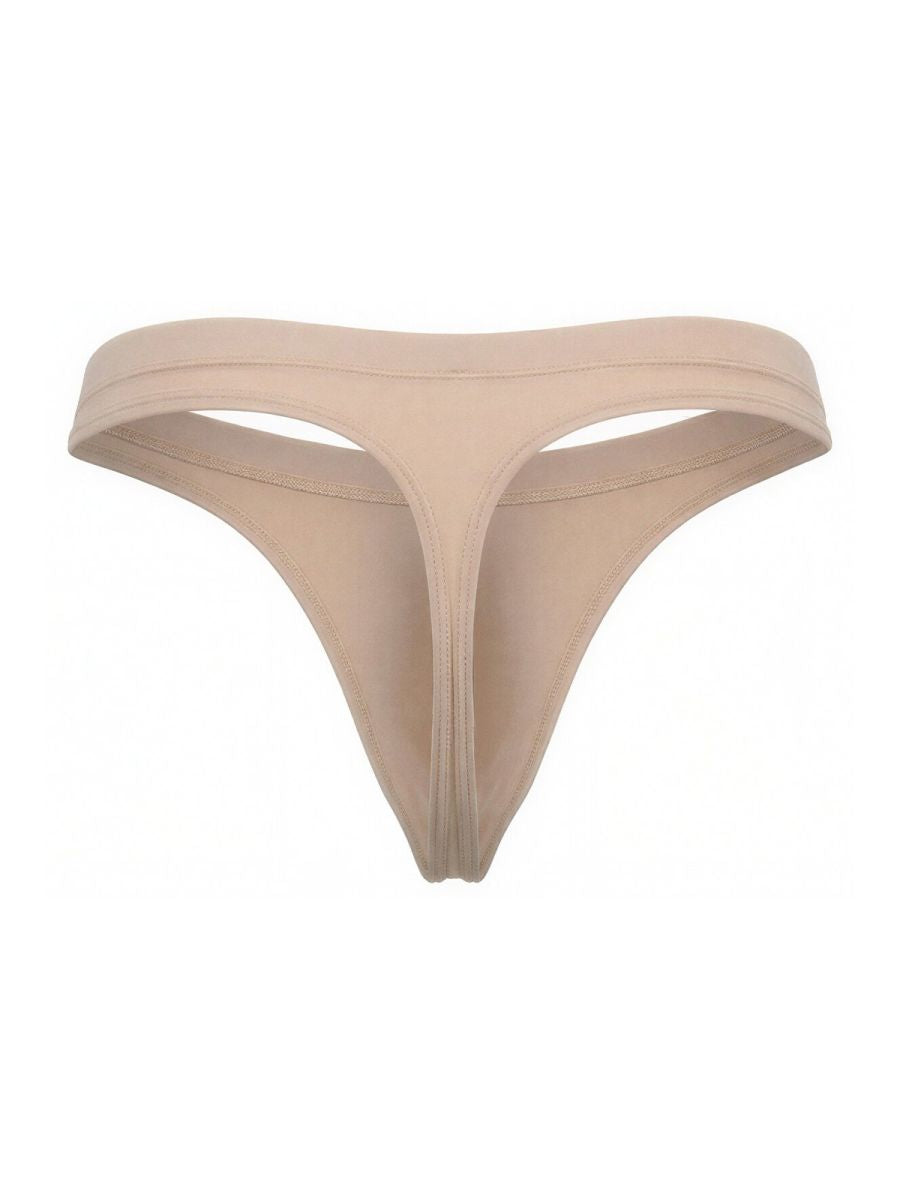Beige Jor Invisible Thong 2349 by CITYBOYZ★USA featuring seamless comfort and minimal design for men.